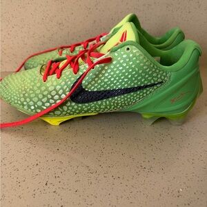 Nike Kids Green and Red Sneakers